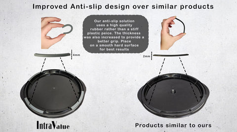 Removable middle tray on IntraValue shredder keeps shredding clean and simple