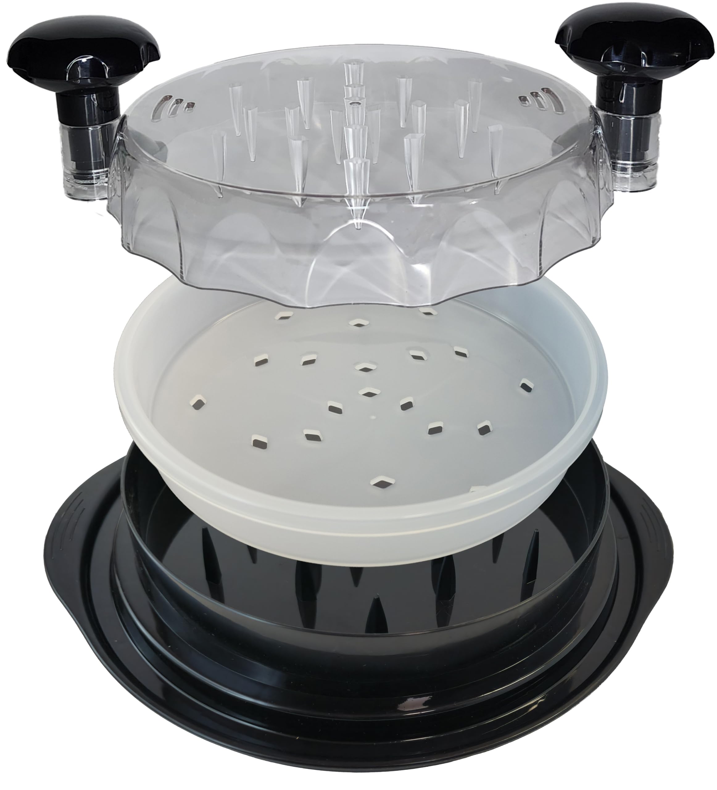 IntraValue Chicken Shredder Tool Twist top view shows sturdy ergonomic design for easy shredding