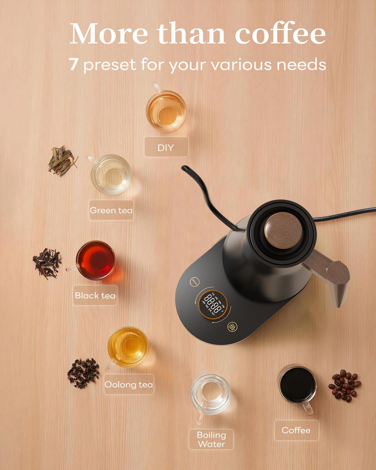 IntreLife ±1°F temperature accuracy enables precise hot water