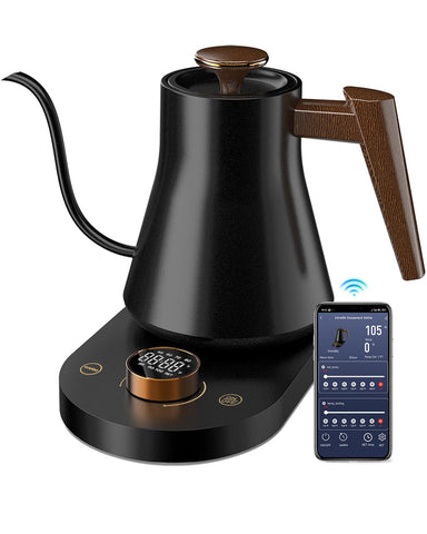 IntreLife smart kettle with WiFi control for convenient morning brewing