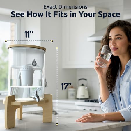 Invigorated Water ph001 filter closeup showing compact filtration and mineral preservation.