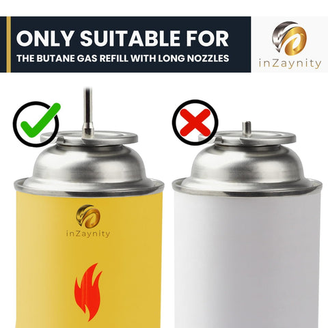 inZaynity compact design torch fits easily in a toolbox.