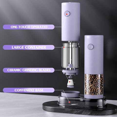 ioion 360-degree transparent design shows spice levels at a glance