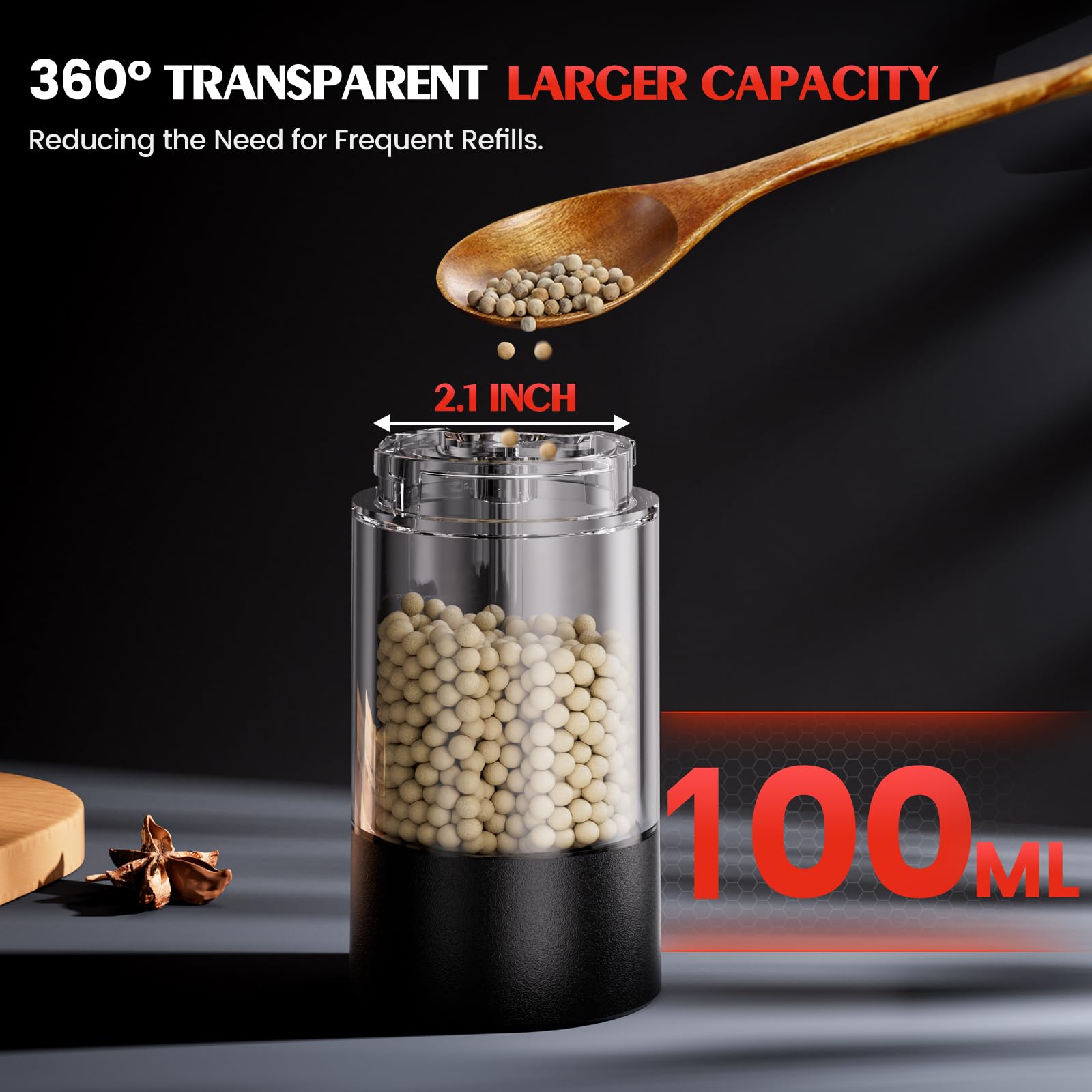 ioion ceramic blades stay sharp for smooth grinding