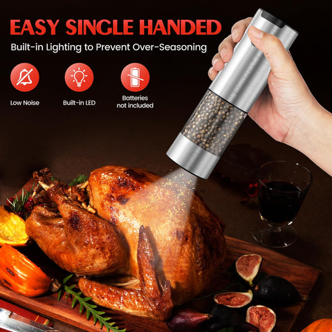 ioion stainless steel body grinder adds modern durability to the kitchen