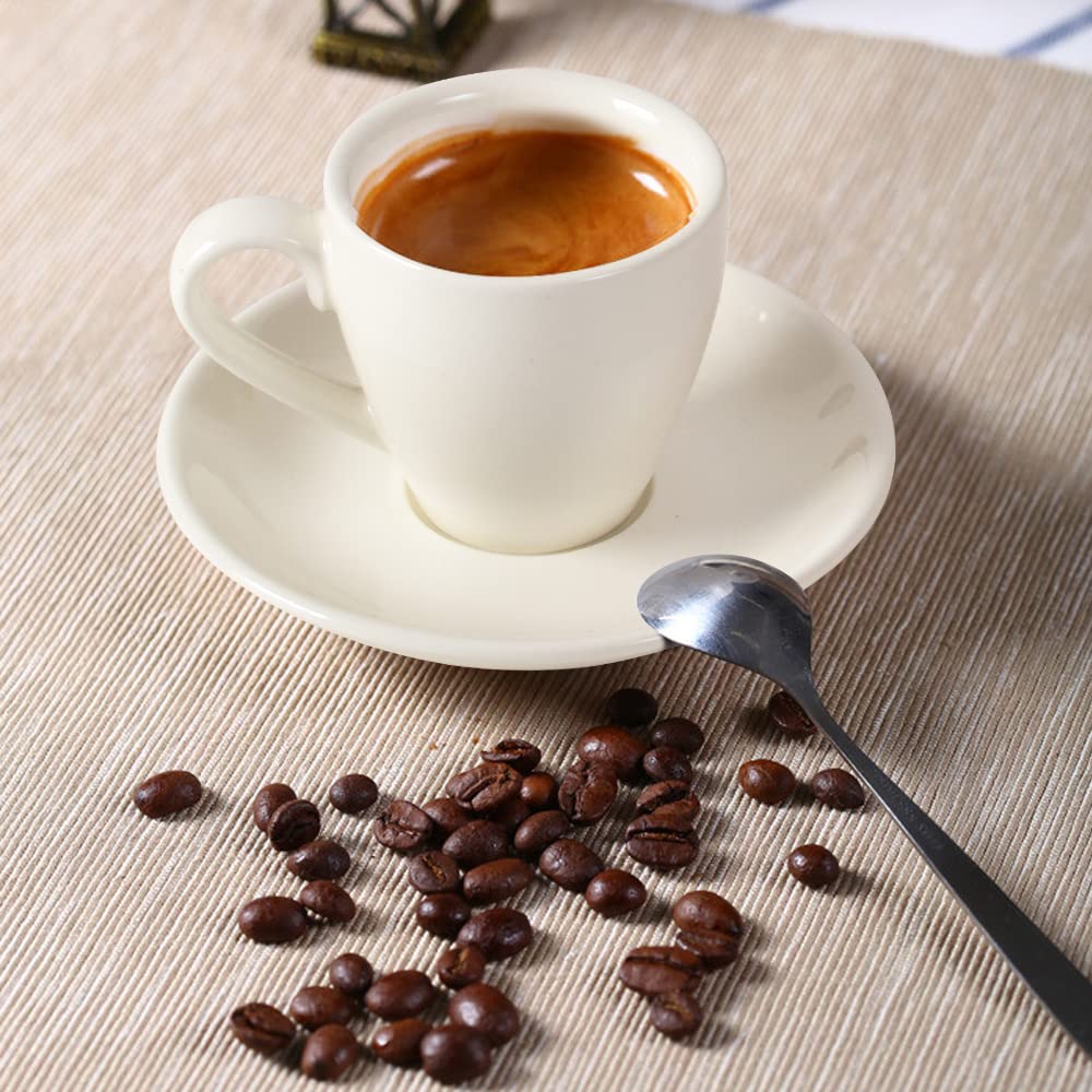 ionEgg white porcelain cup with saucer showcases timeless tableware.