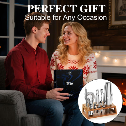 IOV complete-bar-tools set includes essential accessories for professional-at-home cocktails
