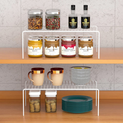 iPEGTOP rustproof white coating keeps shelves clean and durable.