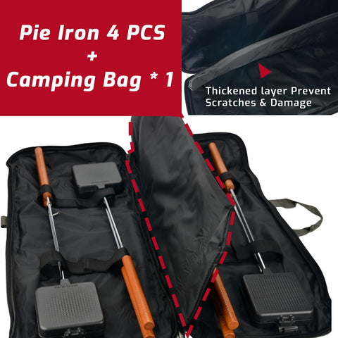 IPROUDER cast-iron sandwich press offers generous cooking space for hearty fillings