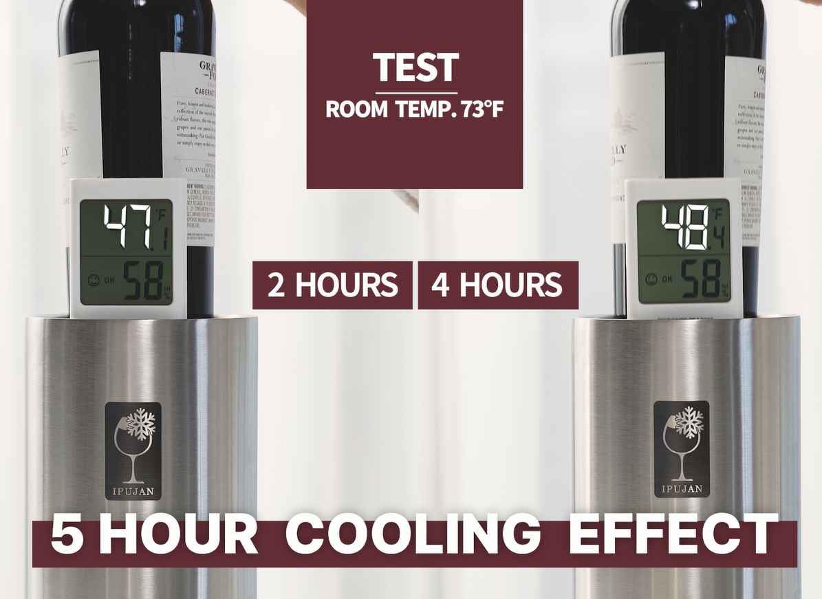 IPUJAN front view highlights sleek stainless finish