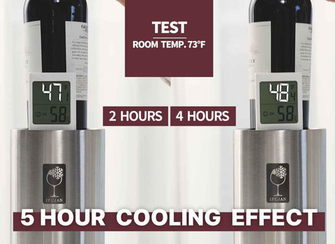 IPUJAN front view highlights sleek stainless finish