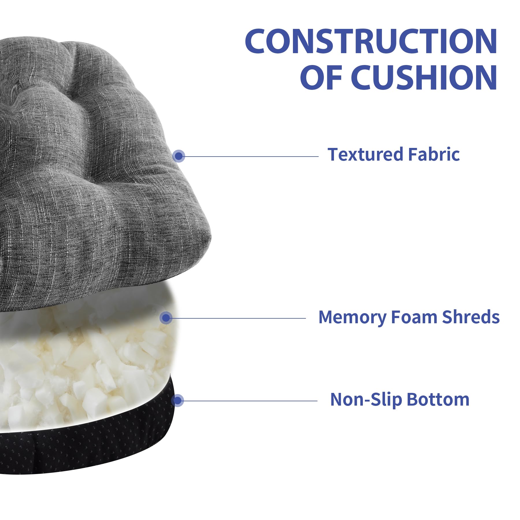 IPYNBAP cushions being wiped clean for easy maintenance.