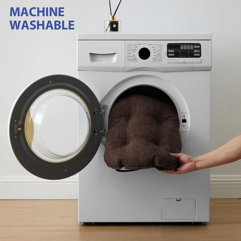 IPYNBAP easy-clean chair cushion can be wiped or machine washed.