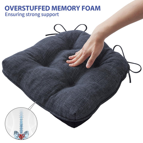 IPYNBAP memory foam cushion with 9-point design maintains shape