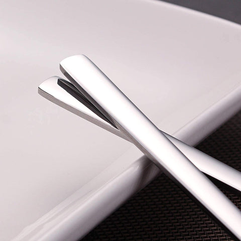 IQCWOOD polished stainless steel finish adds a silky feel and easy cleaning