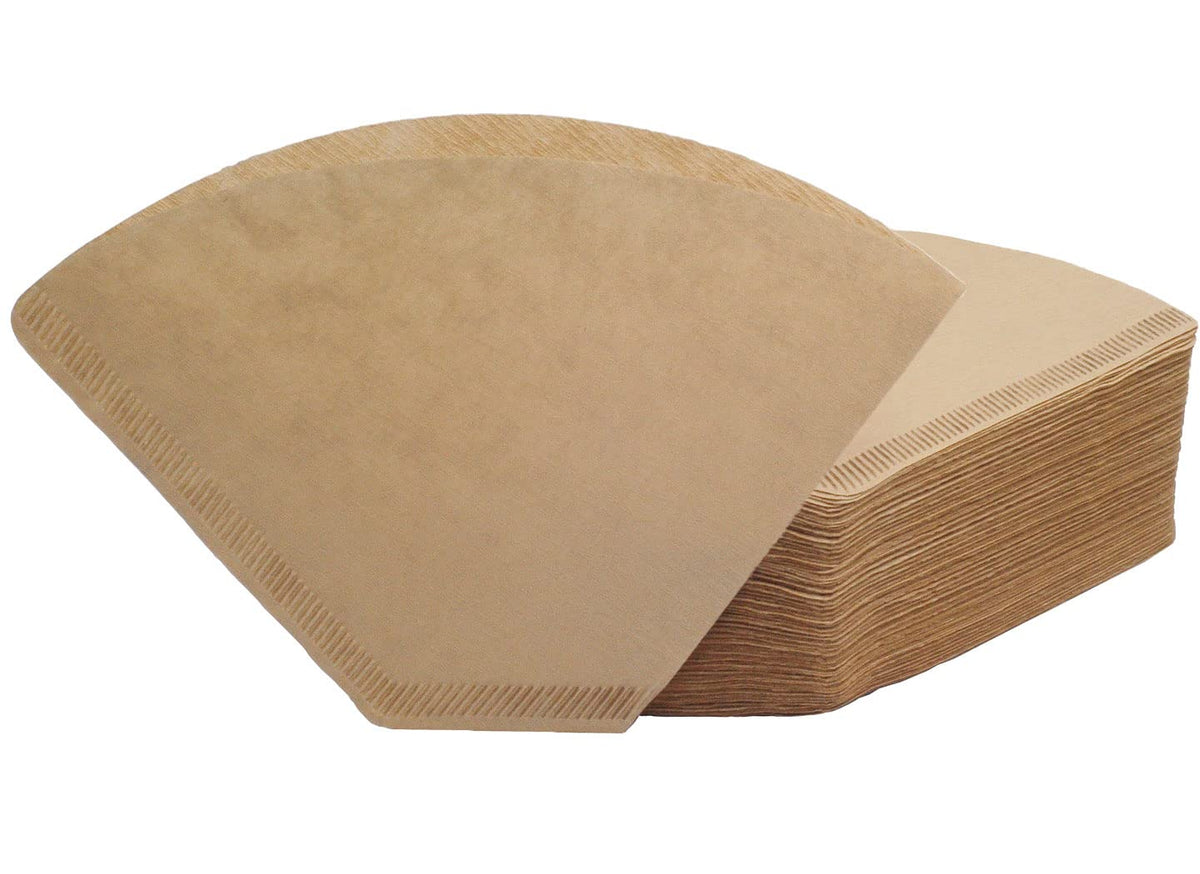 Irekamons No. 4 cone filter in brown pack for clean, oil-free brew