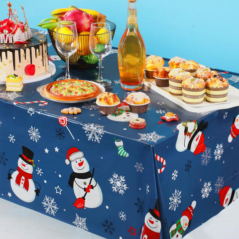 Irenare 6-piece pack of disposable tablecloths for parties