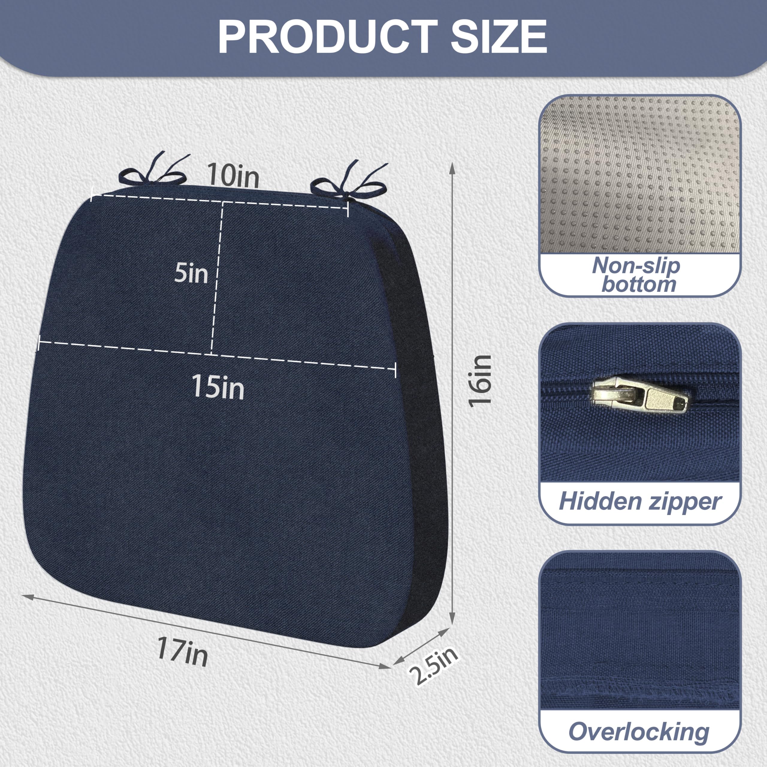 Iristykilin 30D foam plush support for comfortable seating