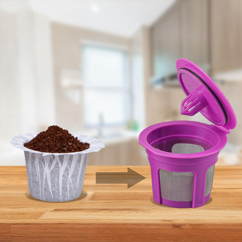 Irmidi easy-cleanup filters simplify disposal after brewing
