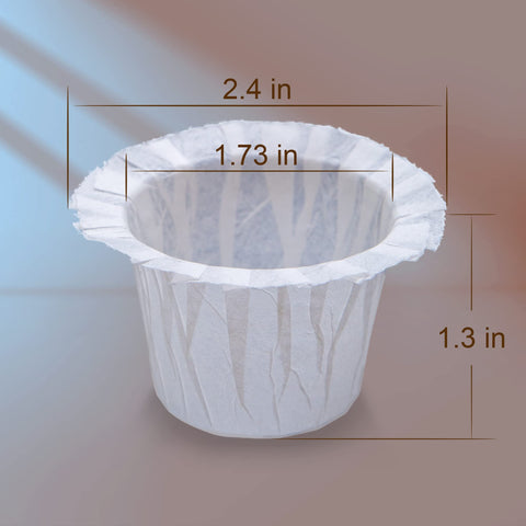 Irmidi Keurig 1.0 and 2.0 compatible filter papers minimize sediment
