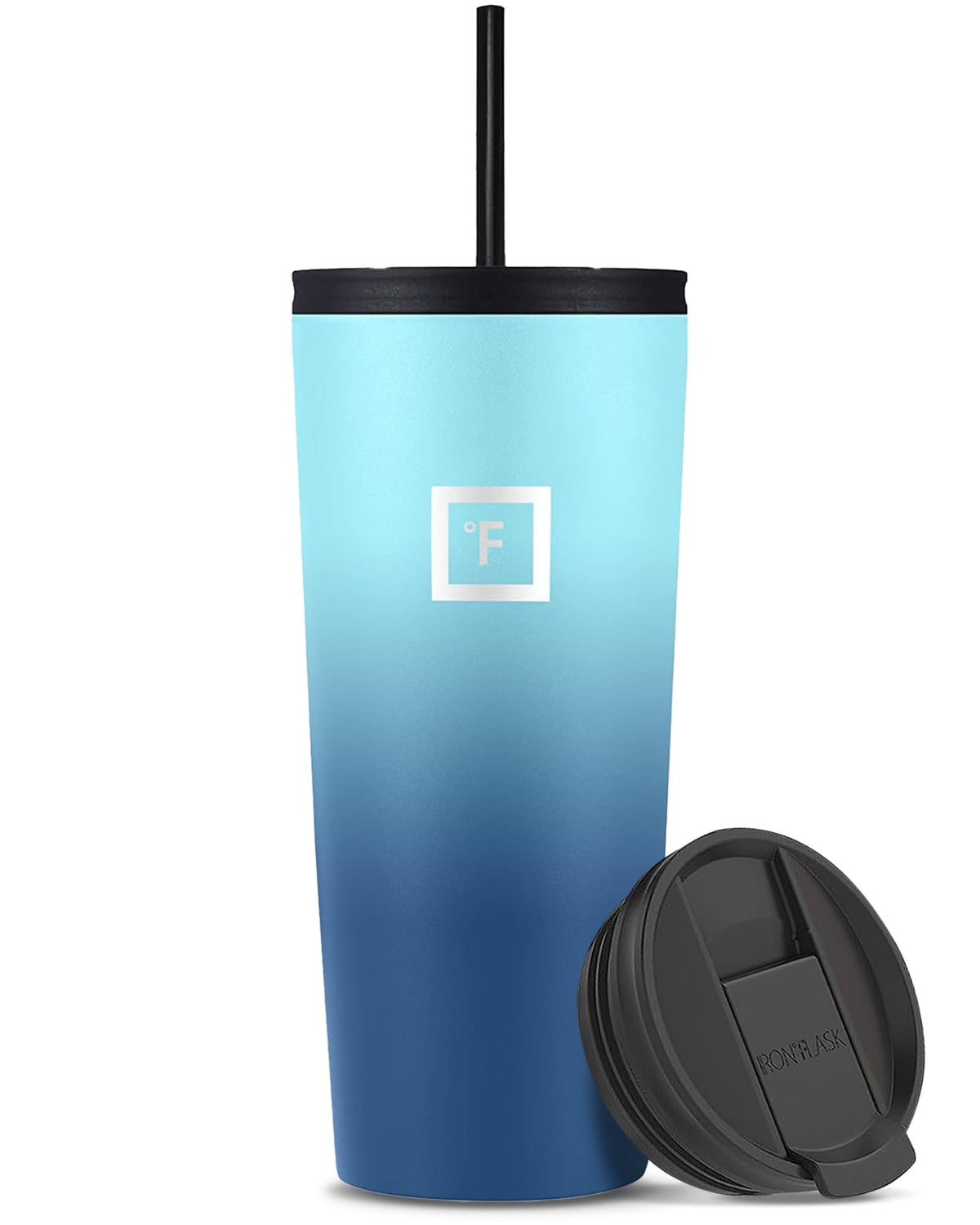 IRON °FLASK Classic 24oz blue waves tumbler ready for on-the-go hydration