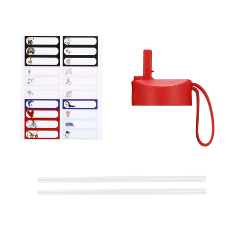 IRON °FLASK leakproof straw lid prevents spills on kids adventures.