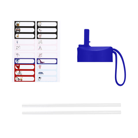 IRON FLASK Kids bottle in school backpack setting for daily use