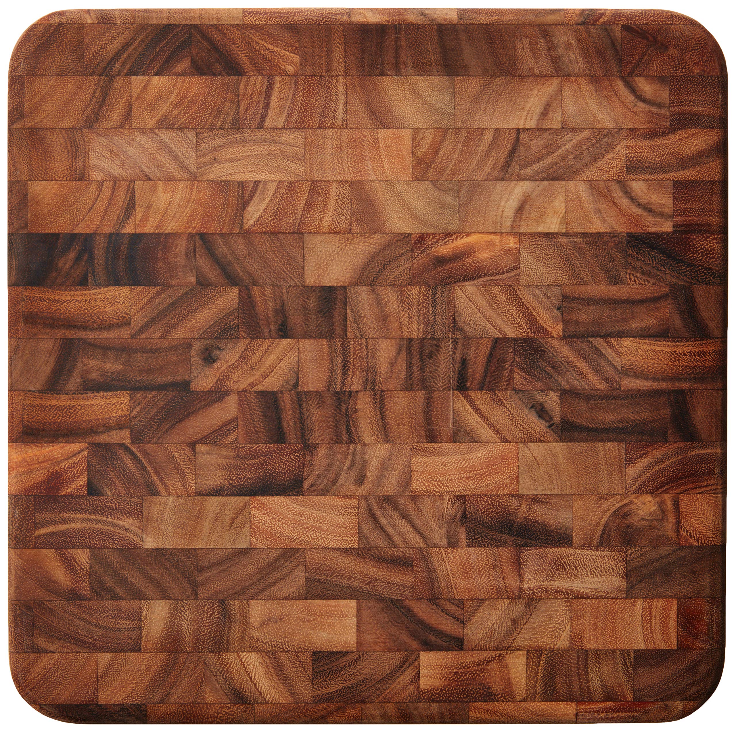Ironwood Oslo end grain board durable design protects knives during heavy chopping