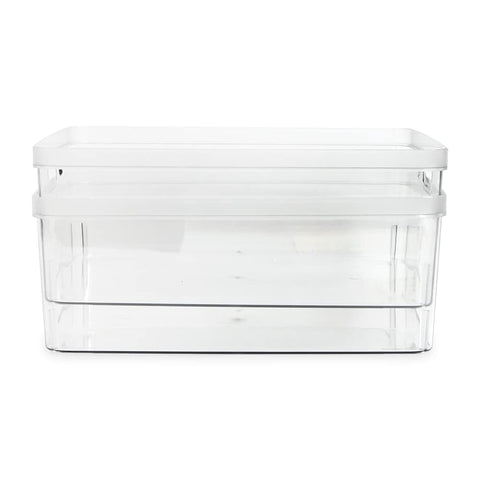 Isaac Jacobs desk organizer bin to keep pens and notes tidy.