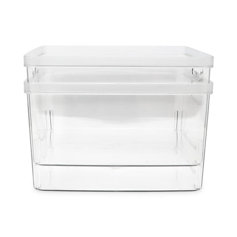 Isaac Jacobs bins are BPA-free and food safe for everyday storage use.