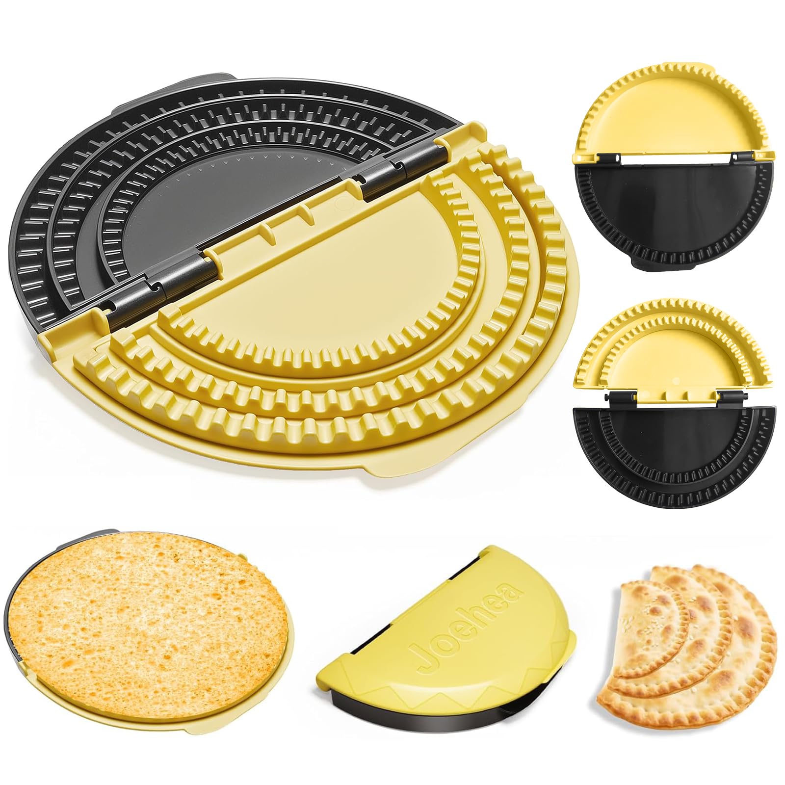 Ishenkea 3-in-1 tortilla sealer with adjustable openings for various sizes.