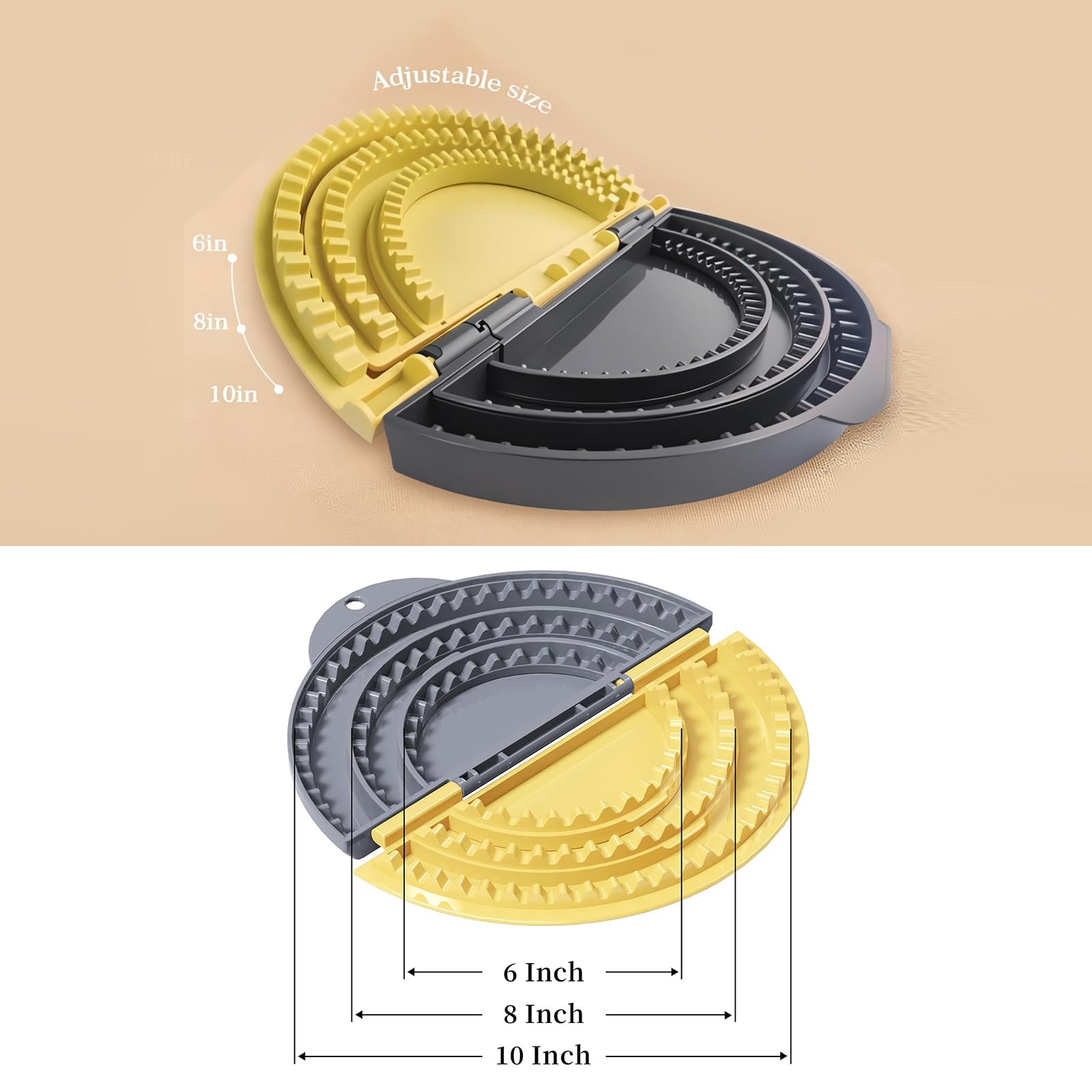Ishenkea BPA-free plastic crimper delivers safe, reusable kitchen tool.