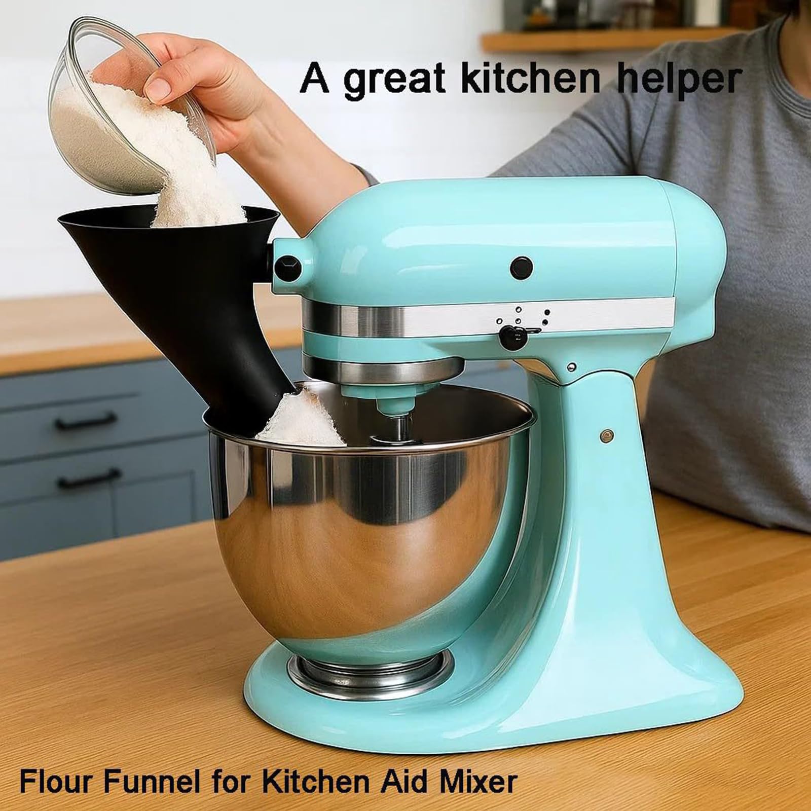Ishenkea compatible with KSM150 and 4.5-5 quart stand mixers.