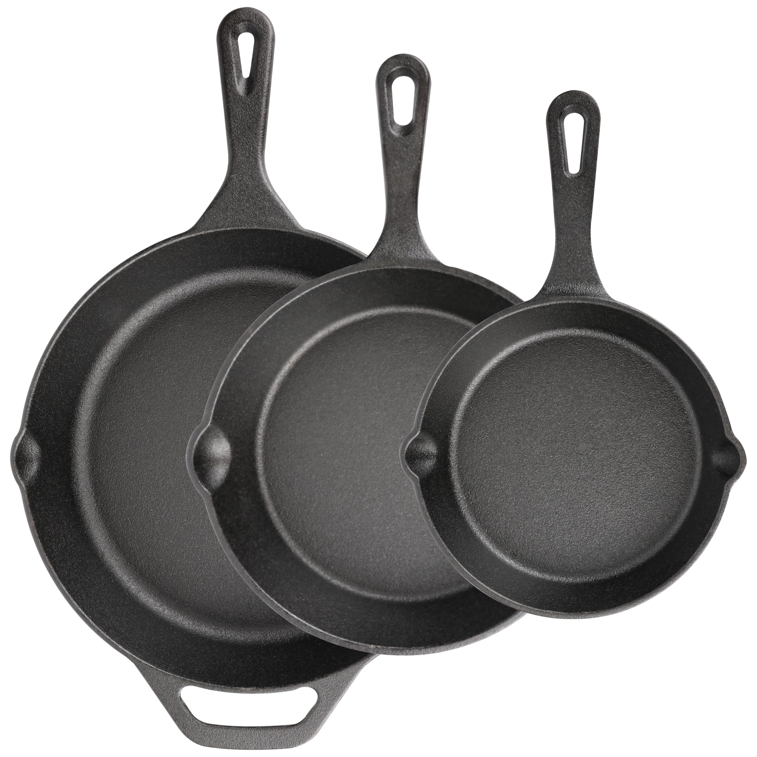 IsheTao 6-inch cast iron skillet for versatile stove-to-oven cooking