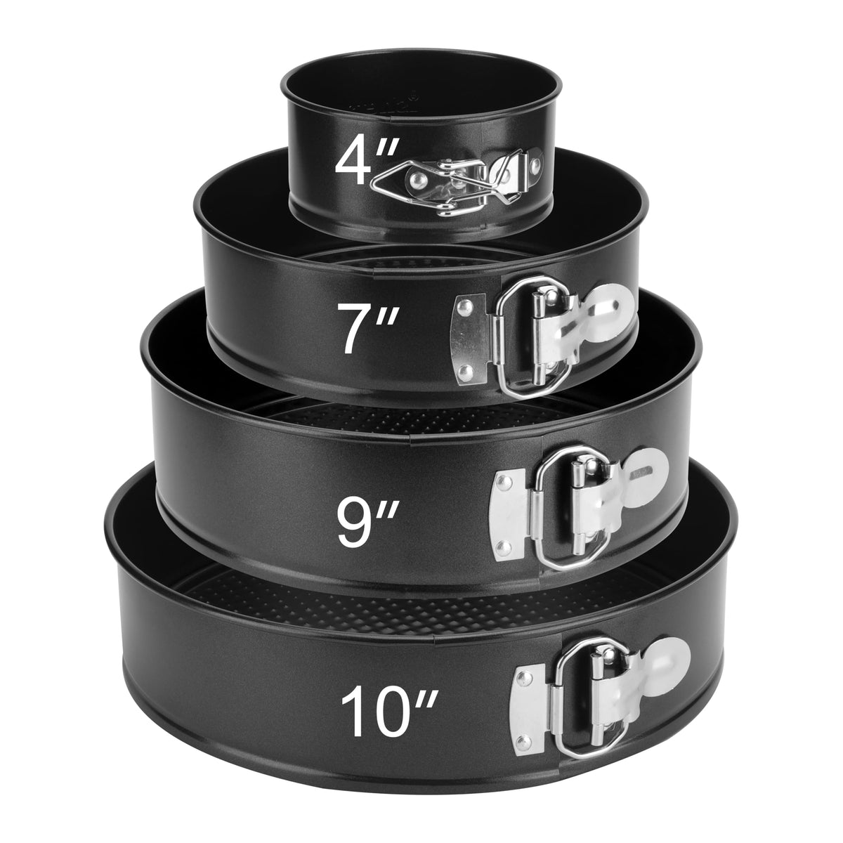 ishetao 4-inch springform pan for mini cheesecakes with easy release