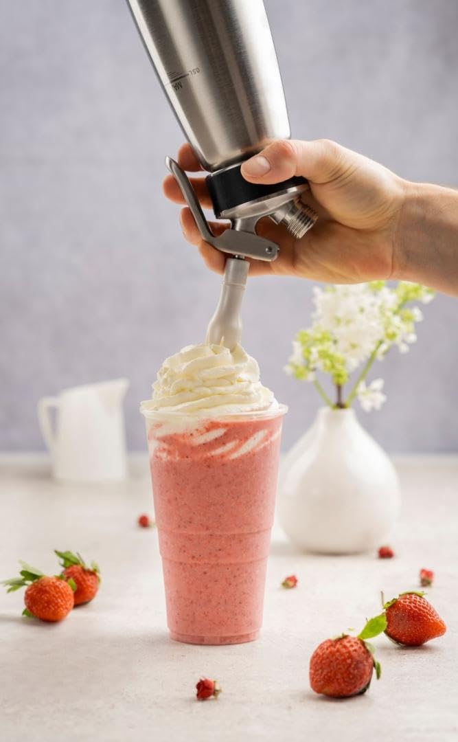 Isi North America Cream Profi Whip removable head clean design ensures hygienic cleanup