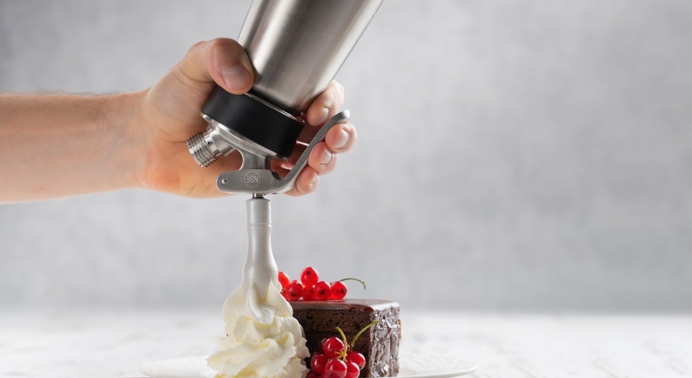 Isi North America Cream Profi Whip quick-release seal for easy maintenance.
