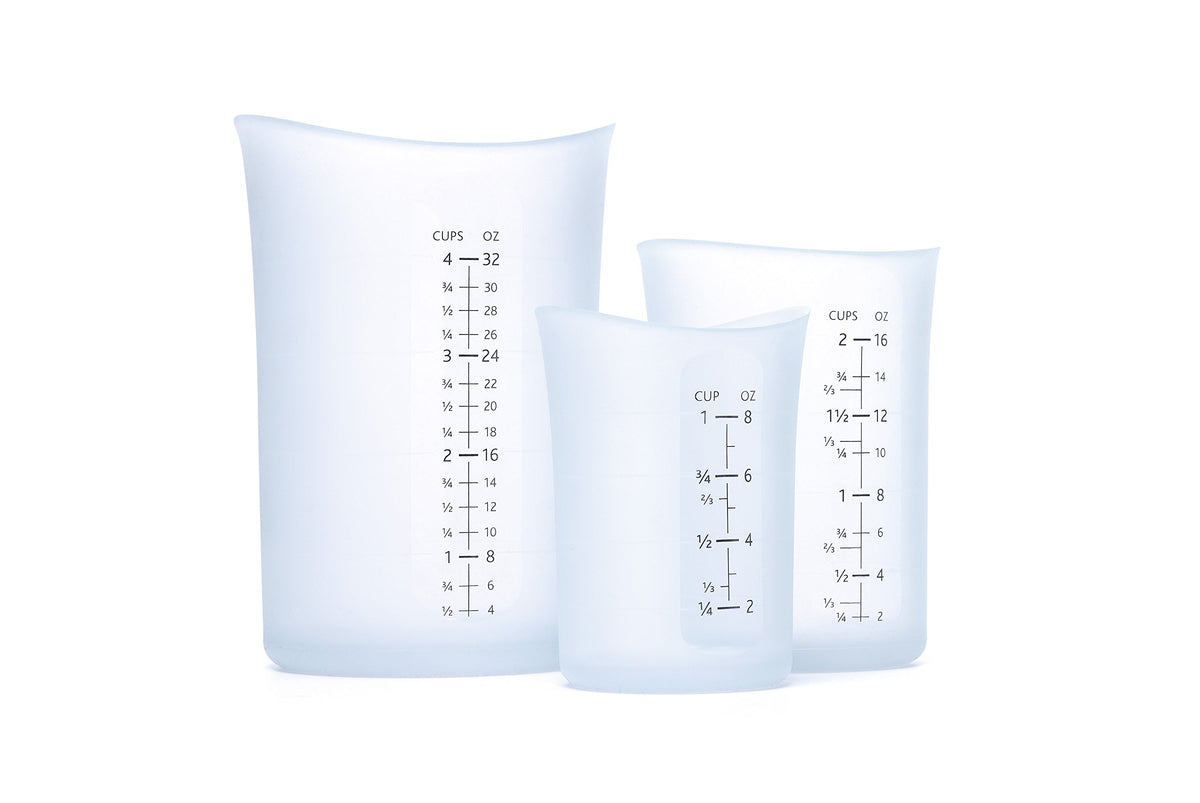 iSi Basics measuring cup 1-cup with clear US and metric marks for precise prep