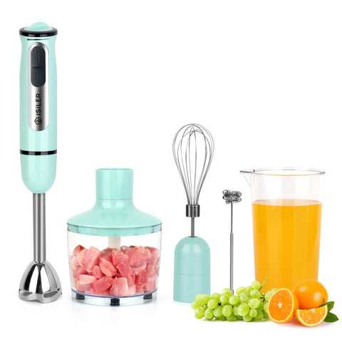 ISILER immersion hand blender motor for powerful blending in seconds.