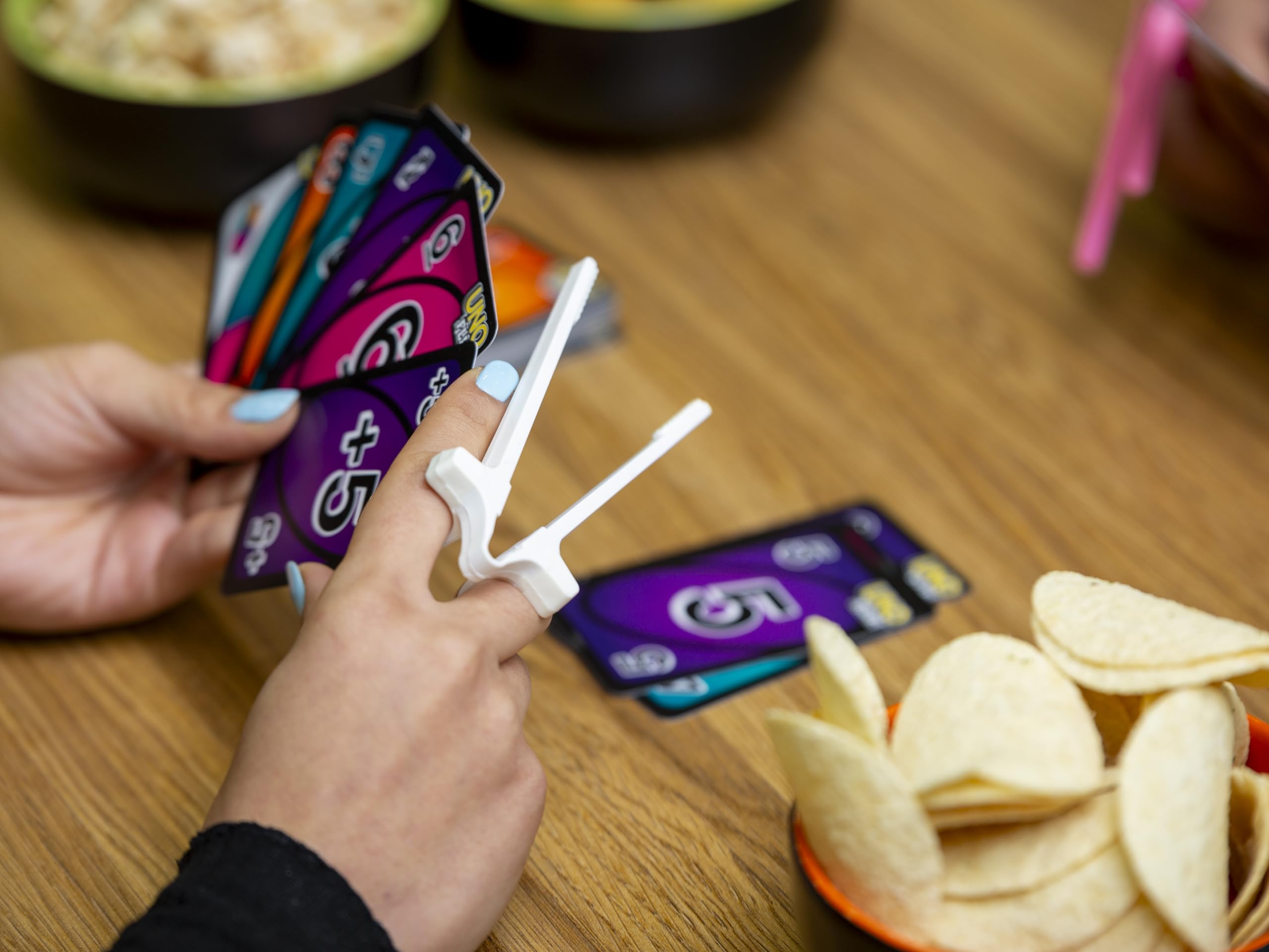 isnack snack tongs made from durable reusable plastic