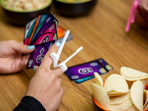 isnack snack tongs made from durable reusable plastic