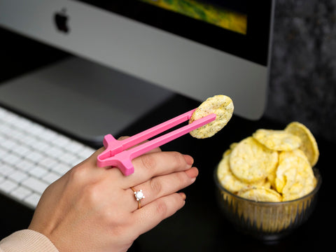 isnack snack tongs case keeps tools organized for travel
