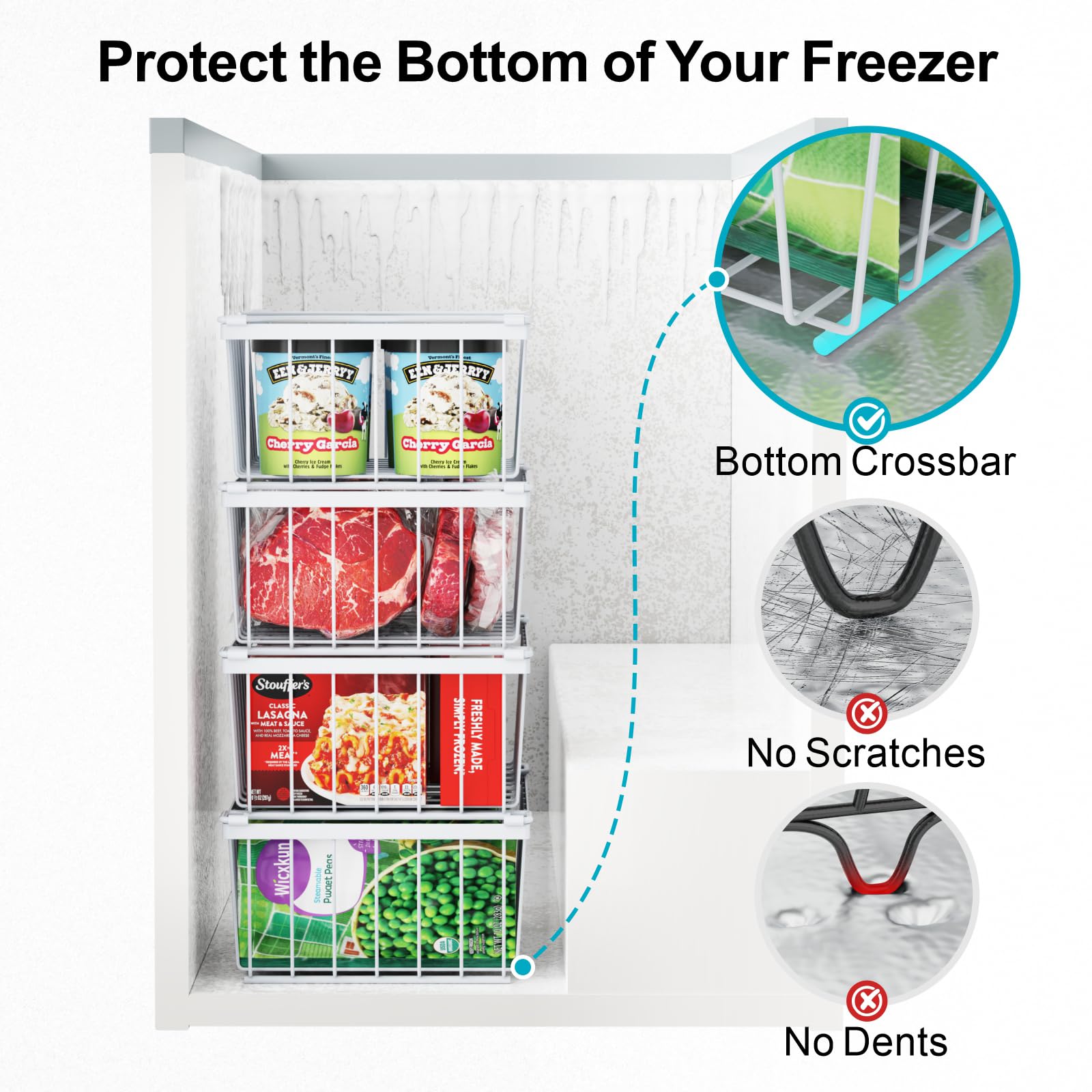 iSPECLE bottom-access bin allowing quick retrieval without unloading all contents.