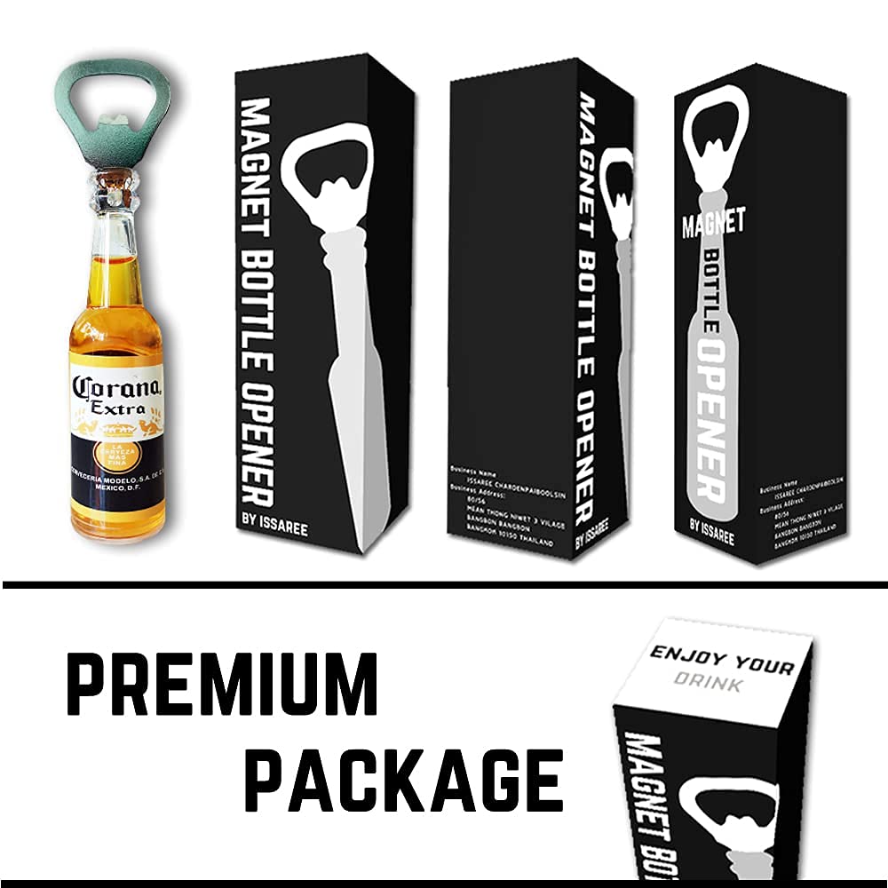 ISSAREE Corona Extra bottle opener back magnet on fridge for easy access
