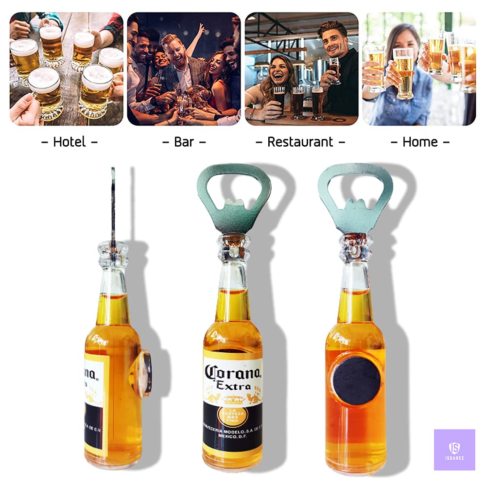 ISSAREE Corona Extra bottle opener in box packaging—gift-ready presentation