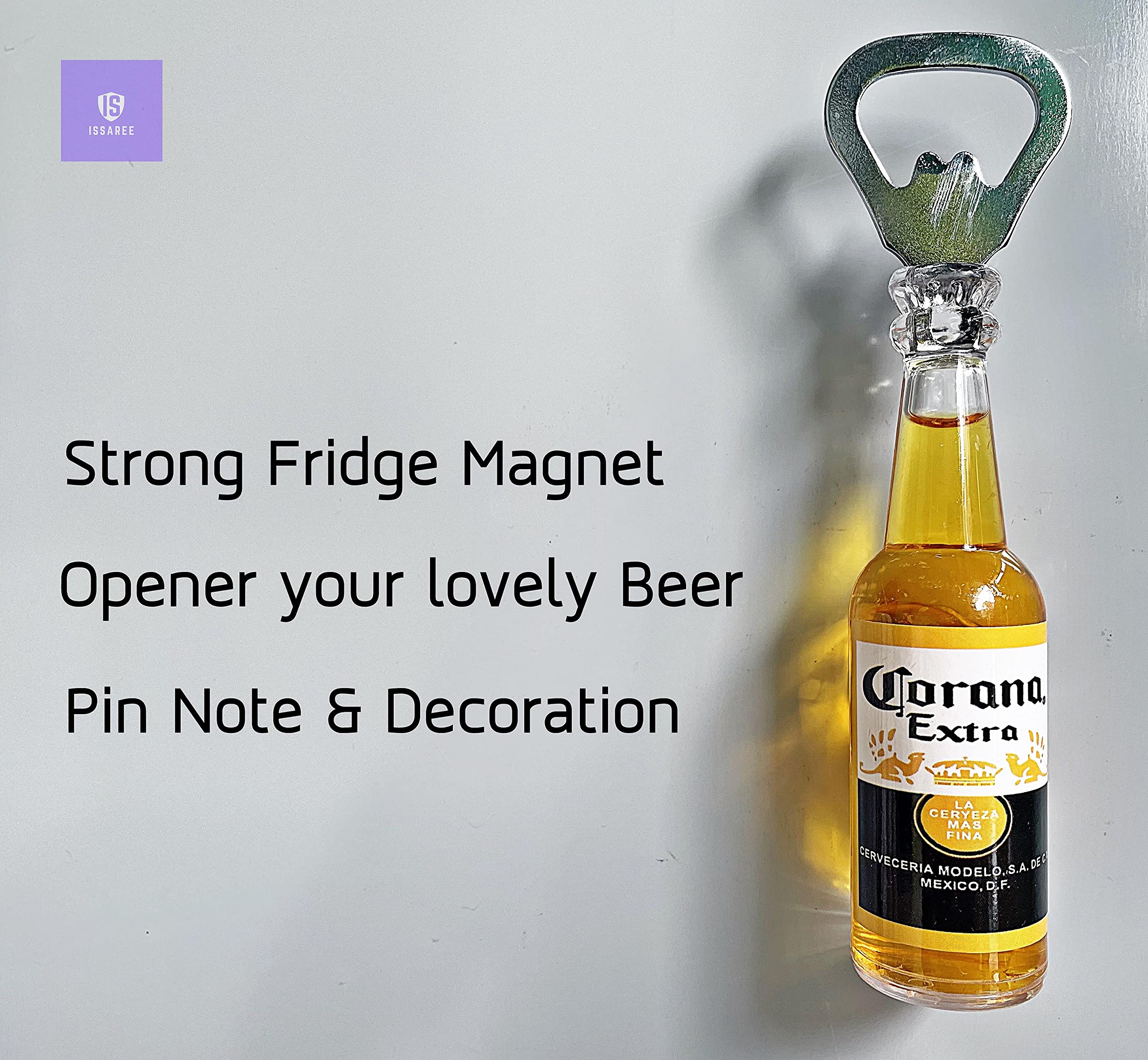ISSAREE Corona Extra bottle opener during outdoor picnic with portability