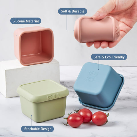 ISSEVE 6oz size is ideal for fruits, nuts, and small portions.