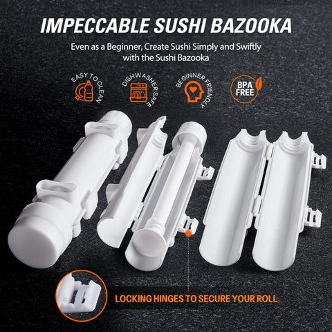 ISSEVE sushi spreader pressing fillings for tidy rolls