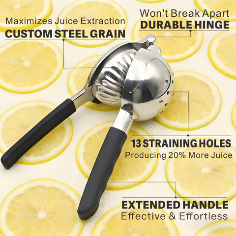 iStarcas ergonomic lemon-lime juicer handheld for comfortable grip