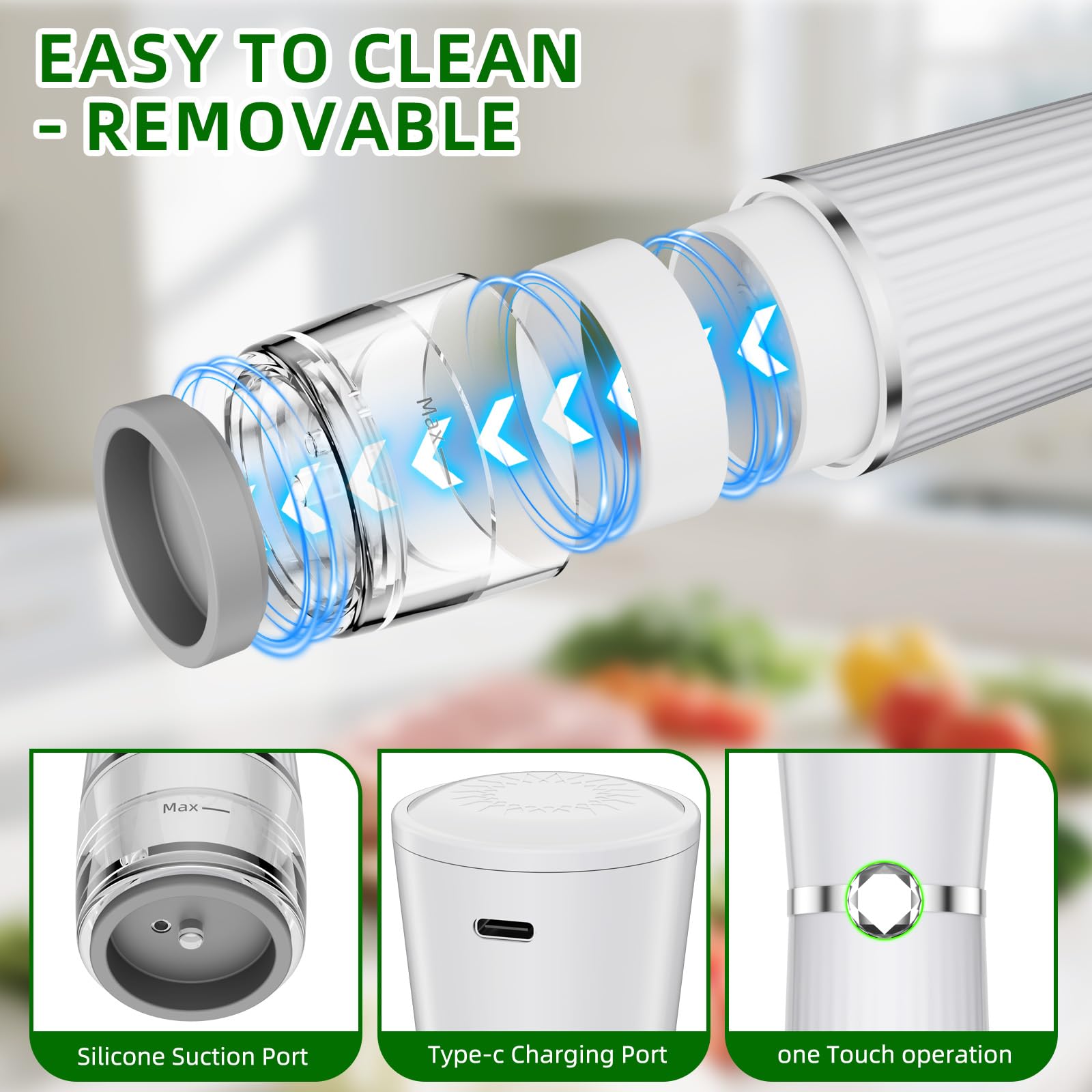 Istarziberlla compact portable design on a kitchen counter